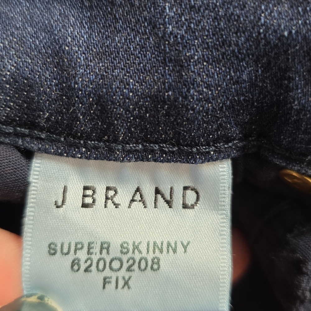 J Brand Super Skinny Blue Jeans Size 26 - Picture 9 of 11